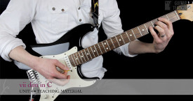 Be A Guitar Teacher - Unit 4 - vii diminished chord