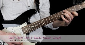 Be A Guitar Teacher - Unit 4 - m7 m9 m11 m13 chords